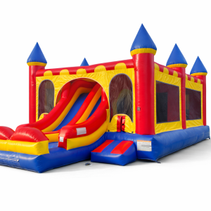 Combo Bounce House + Dual Lane Slide